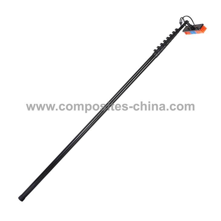 เสาทำความสะอาดหน้าต่างคาร์บอนไฟเบอร์ 15 ม