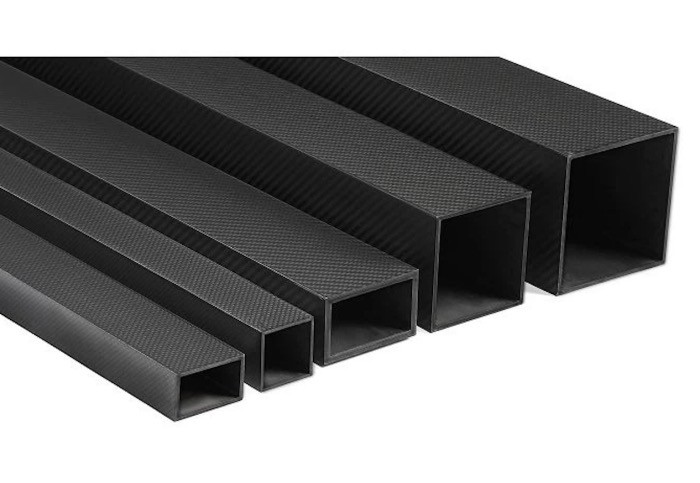 หลอด Carrés En Fiber De Carbone